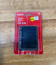Genuine Canon CG-570 Dual Battery Charger For 500 Series Batteries