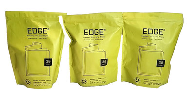 Lot of 3 Edge Performance Sneaker Sole Grip Sole Wipes 30 Count Wipes Athletes