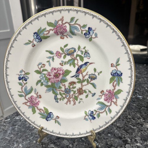1 Aynsley Pembroke Bone China 10.5" Gold Rim Dinner Plate