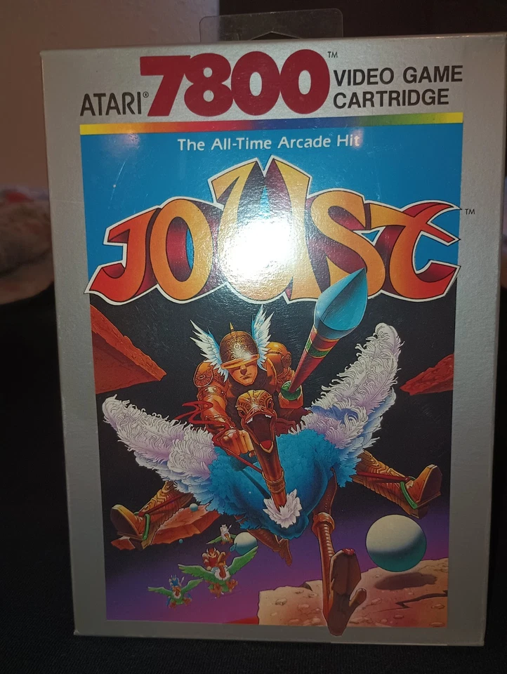 Joust (Atari 7800 7806 1982) - Nuevo sellado de fábrica con etiqueta colgante Foto 4 de 4