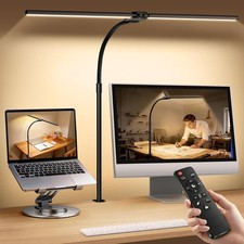LED Desk Lamp for Office Home, Height Adjustable Architect Desk Light with Adapt