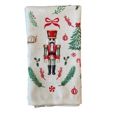 Rachel Ashwell Christmas NUTCRACKER BALLET Dinner Napkins 18x18 Set of 8 New