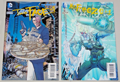 2013 DC COMICS 3D LENTICULAR COVER LOT BATMAN & ROBIN 23.1 THE DARK KNIGHT 23.2