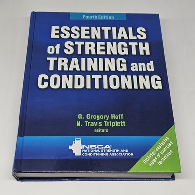 Essentials of Strength Training and Conditioning Fourth 4th Edition Haff NSCA HC