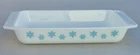 Vintage PYREX 548-B Casserole Dish With Snowflake Pattern No Lid