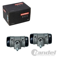 2X Kamoka Radbremszylinder 25,4Mm Passend FüR CitroËN Jumper Fiat Ducato
