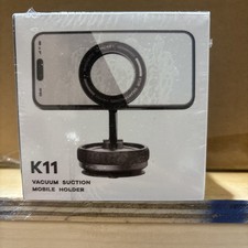 K11 Vacuum Suction Mobile Holder Car Phone Holder NEW Yellow