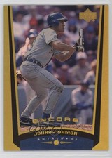 1999 Upper Deck Encore FX Gold 55/125 Johnny Damon #46 3bh