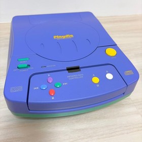 Super Rare Good Condition BANDAI Playdia Game Console Main Unit with Box