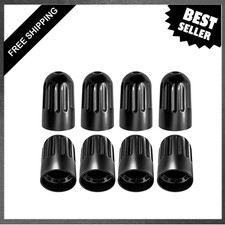 8pcs Tire Valve Stem Caps Plastic Rubber Seal For Tpms Tr20008 Car Wheel Air 8pcs Tire Valve Stem Caps Plastic Rubber Seal For Tpms Tr20008 Car Wheel Air
