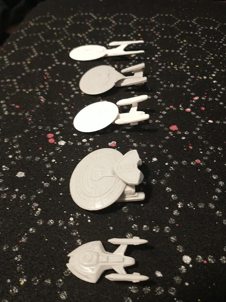 Star Trek SFB Federación Flagships Escala Empuje Completo Wargaming Naves Foto 4 de 4