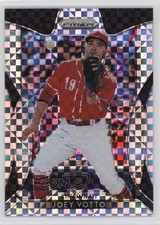 2019 Panini Prizm Tier II Plaid Power Prizm 7/75 Joey Votto #163 0c6