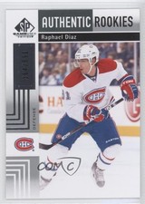 2011-12 SP Game Used Edition Authentic Rookies 364/699 Raphael Diaz #114 0j5