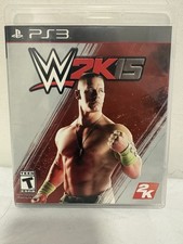 WWE 2K15 - Sony PlayStation 3 Very Good Condition CIB Tested And Working