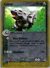 Pokemon TCG Lairon Uncommon Reverse Holofoil Sandstorm 41/100 MP