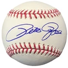 Pete Rose Signed OML Baseball HOF Reds JSA COA