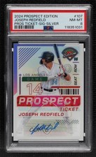 2024 Prospect Edition Silver Prizm Signatures Joseph Redfield PSA 8 Auto 8d2