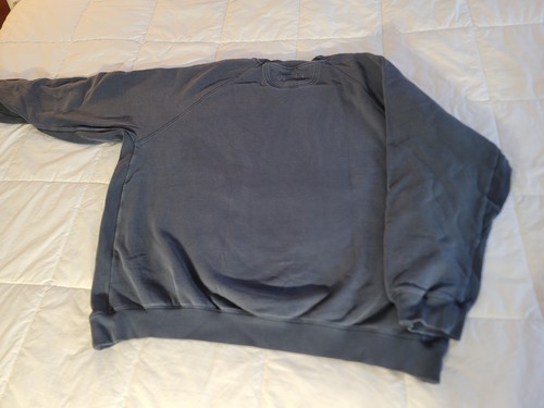 Duluth Trading Sweater Men's 3XLT Blue Pullover Long Sleeve Cotton Blend Sweater - Picture 10 of 10