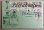 Test Cricket Centenary England V Australia Official TCCB stamp cover 1977