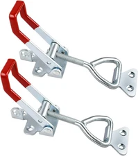 2 PCS Heavy Duty Toggle Clamp Latch 4003 Adjustable Latch Hardware, 1320Lbs Hold