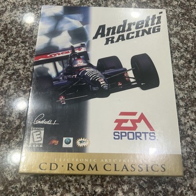 Andretti Racing (PC 1998) EA SPORTS CD ROM CLASSICS Disc Game NEW SEALED