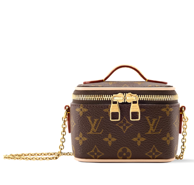 Louis Vuitton M03772 Micro Vanity Case Bag Charm New Authentic