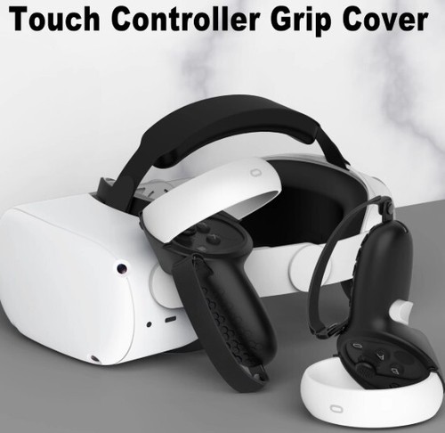 HUADAI design Controller Grips Cover Compatible with Quest 2 Accessories. - Picture 5 of 6