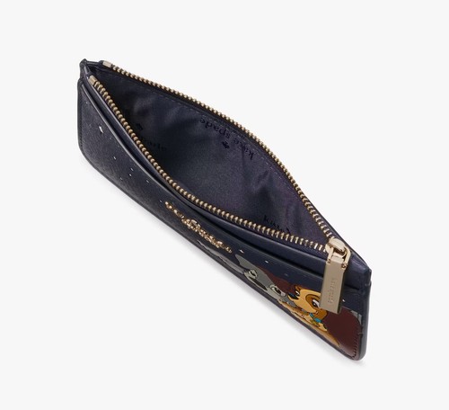 Porta carte grande Disney X Kate Spade New York Lady And The Tramp KH620 nuovo con etichette - Foto 2 di 5
