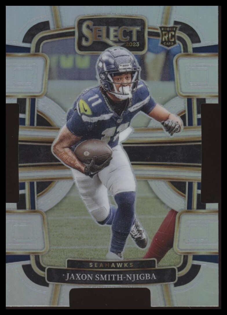2023 Select Concourse Silver Prizm Die-Cut - Jaxon Smith-Njigba #87
