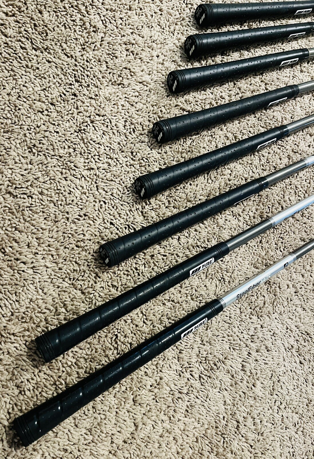 Steel Fiber i70 Shaft 8 Club Wishon Golf Club Set eBay
