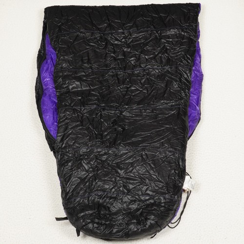 The North Face Polarguard 3D Sleeping Bag 82" x 28" Purple Mummy Made in USA - Picture 4 of 11