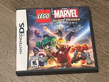 LEGO Marvel Super Heroes Universe in Peril Nintendo DS Complete CIB Authentic