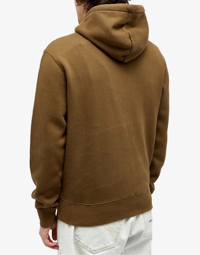 MAISON KITSUNE COLLEGE FOX LOGO HOODIE SWEATSHIRT FELPA UOMO LM00709KM0307P360 - Imagen 4 de 5