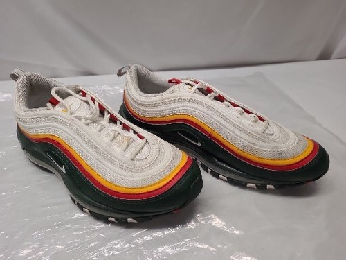 Größe 9,5 - Nike Air Max 97 SE weiß immergrün 2019 Herren seltenes Limit EUC keine Sohlen - Bild 4 von 12