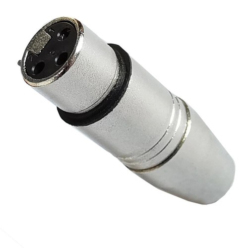 XLR Male to 3.5mm 1/8 Balanced Mini Jack Female Microphone Audio Converter - Picture 3 of 5