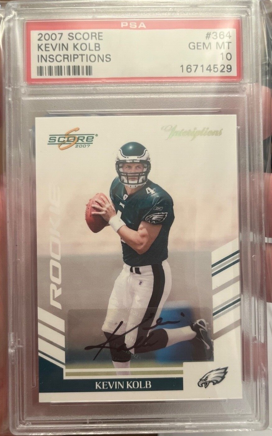 Kevin Kolb Score #364 Inscription