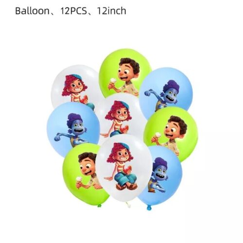 Luca Alberto Birthday Decors Party Flag Supply Banner Cup Kids Tableware Set - Picture 18 of 35