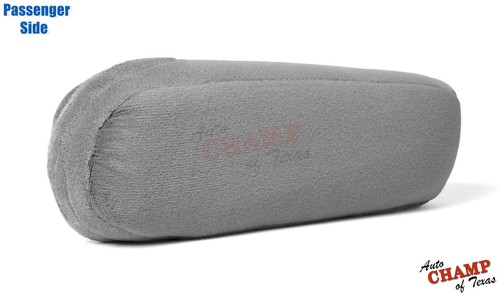 1999-2003 Ford F150 XLT -Passenger Side Replacement Cloth Armrest Cover Gray - Picture 5 of 12