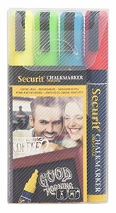colori assortiti Set di 6 pennarelli gesso Kim Kranholdt