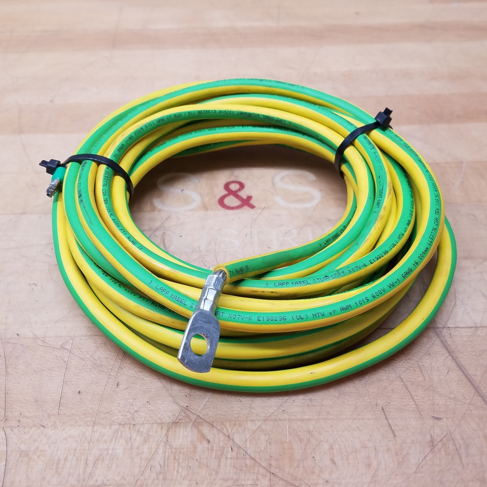 Lapp Kabel E198296 LL53776 Cable, 600V, 6 AWG, 16mm USED eBay