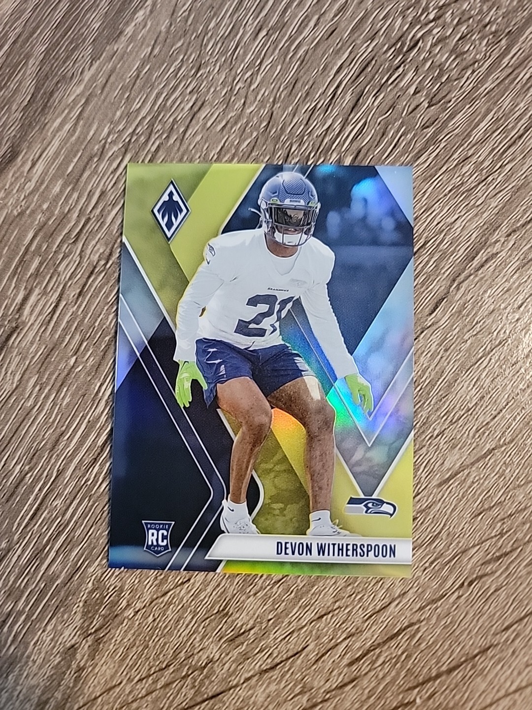 2023 Panini Phoenix Devon Witherspoon RC Yellow /75 Rookie Seahawks #145