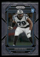2022 Panini Prizm #366 Ikem Ekwonu Rookie Carolina Panthers
