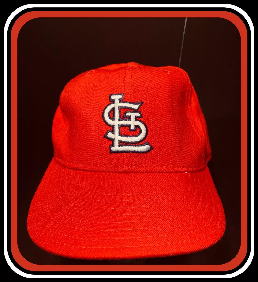 Cardinals Hat STL St. Louis MLB Baseball Red White Vintage New