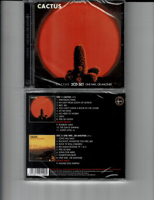 CACTUS - CACTUS / ONE WAY..OR ANOTHER (2CD 2013) NEW   **4 BONUS TRACKS**