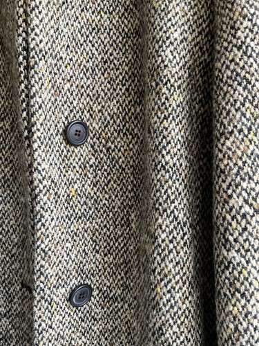 Original BURBERRY IRISH TWEED Trenchcoat London Dufflecoat gr, 44 NP 1198 € - Bild 3 von 19