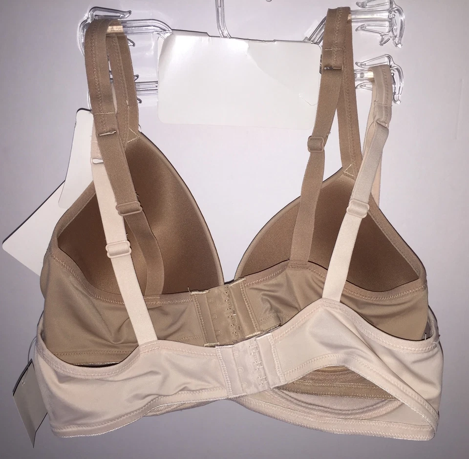 Sujetador Warners Sin Alambres Desnudo Marfil Luz Levantamiento Golpe Contorno Sin Costuras 2 Dos Sujetadores 4003 Foto 2 de 4