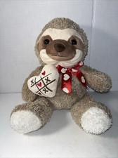 Dan Dee Sloth Tan Plush 12 Inch Stuffed Animal Toy