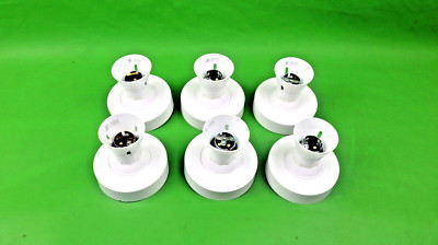 6 x Schneider Exclusive - GBAT -100W vorverdrahtete Latten Lampenfassung (KS97)