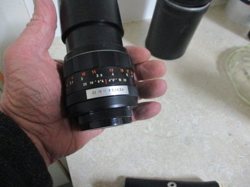 OBJEKTIV/LENS PENTACON AUTO 2,8/135 M45 MADE IN G.B.R - Picture 2 of 2