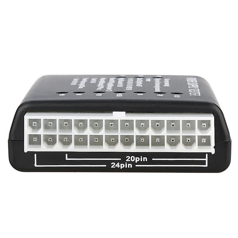PC Computer 20/24 Pin Power Supply Tester With PSU ATX SATA HDD